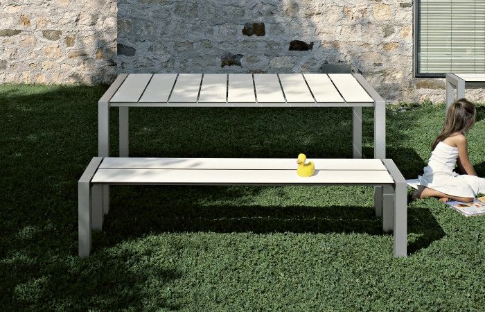 Sushi Slatted Banch Kristalia Bench